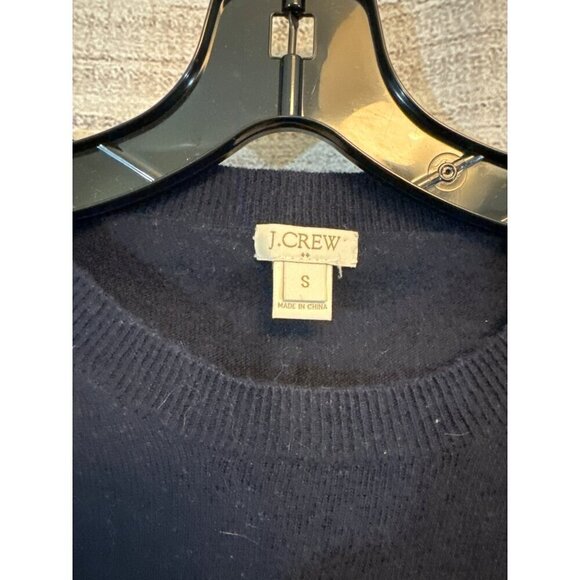 J.Crew Sequin Striped 3/4 sleeve Sweater Size S - Picture 3 of 5